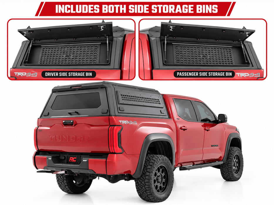 RC Modular Truck Bed Cap for 2022-2027 Toyota Tundra 5.5ft Short Bed - Recon Recovery