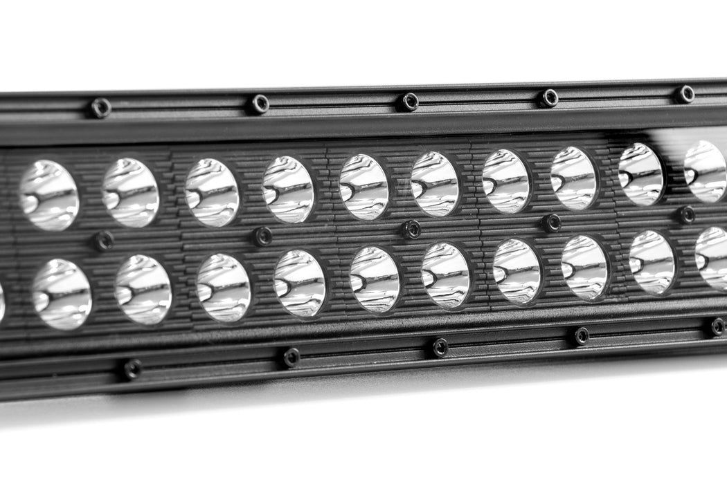 Rough Country 50 - Inch Curved Dual Row CREE LED Light Bar | 23,040 Lumens - Recon Recovery