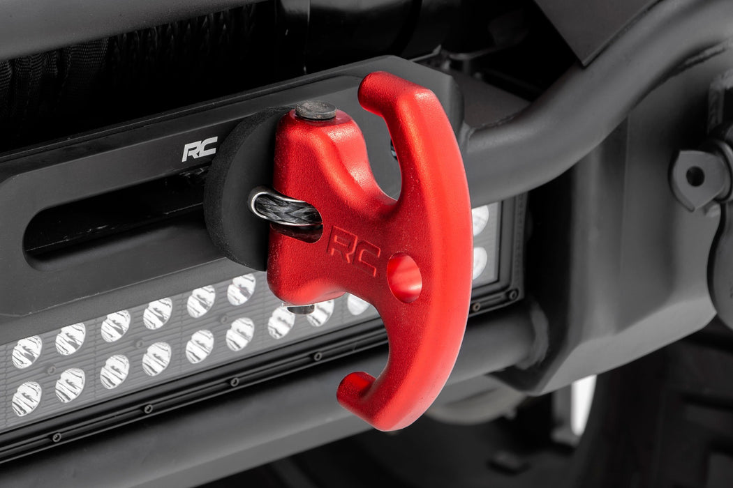 Rough Country Winch Cleat (Red) - Recon Recovery