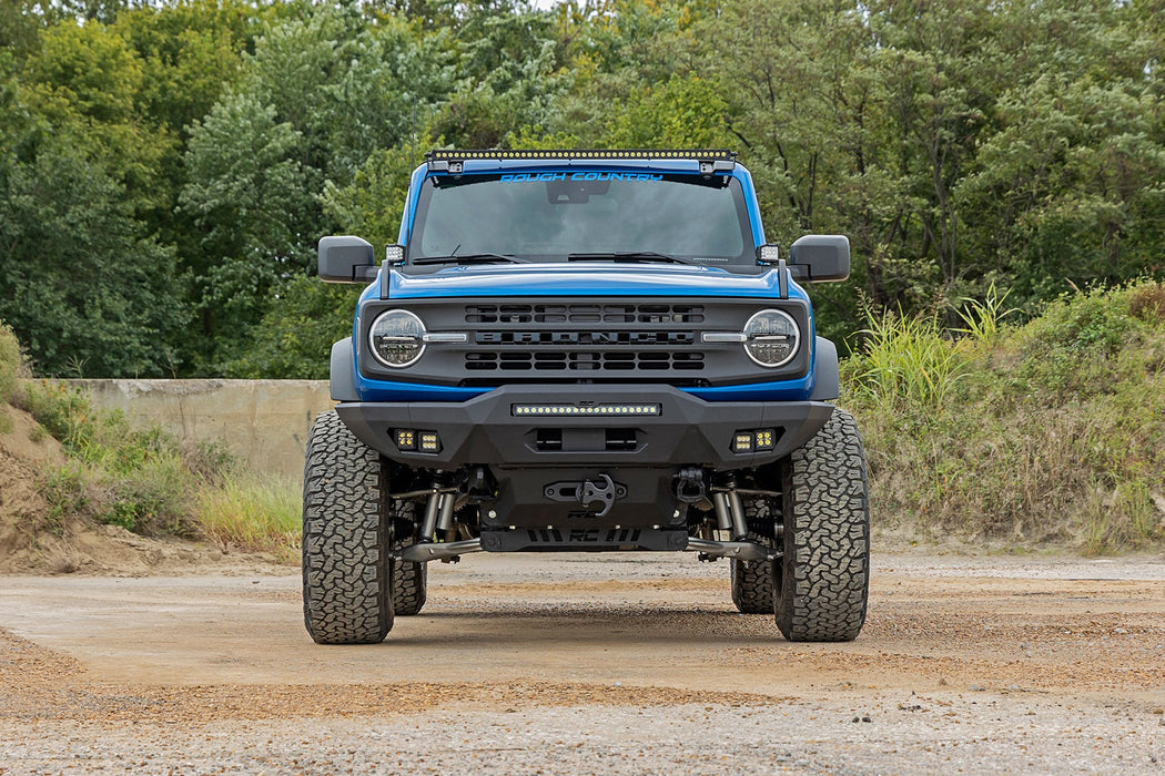 Rough Country Hidden Winch Mount for 2021 - 2026 Ford Bronco - Recon Recovery
