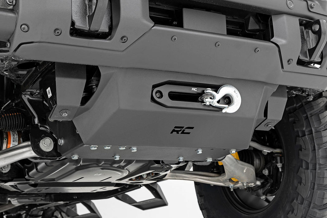 Rough Country Hidden Winch Mount for 2021 - 2026 Ford Bronco - Recon Recovery