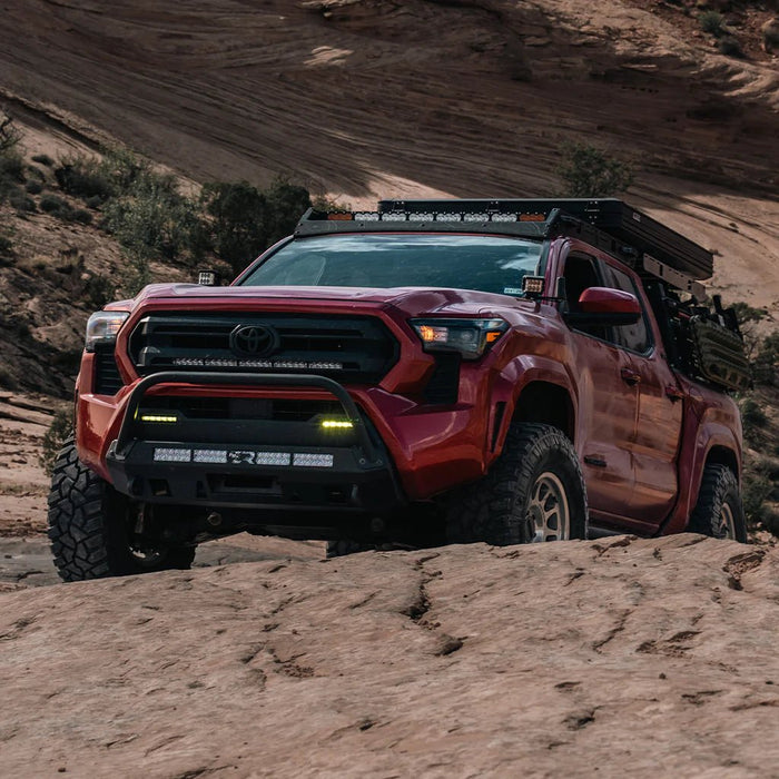 Cali Raised Mid Width Stealth Bumper For 2024+ Tacoma - USA Made - Recon Recovery