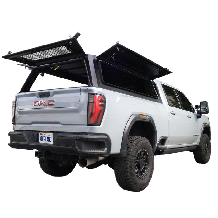 Expedition Stainless Steel Bed Cap With Wing Doors for 2020 - 2027 GM Silverado Sierra 2500/3500 - Recon Recovery