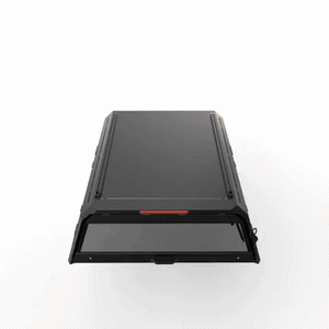 OPENROAD Bolt On Bed Cap with Sliding Side and Front Windows for 2019+ Jeep Gladiator JT