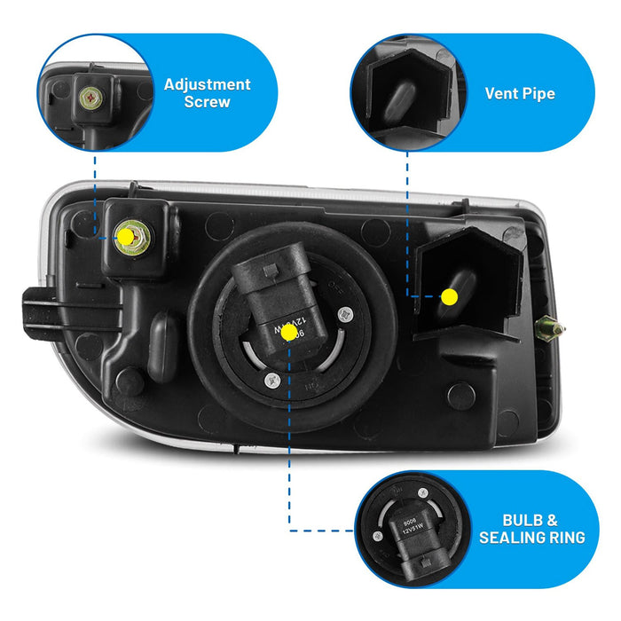 Winjet OE Style Fog Lights for 1998-2007 Toyota Land Cruiser - Recon Recovery