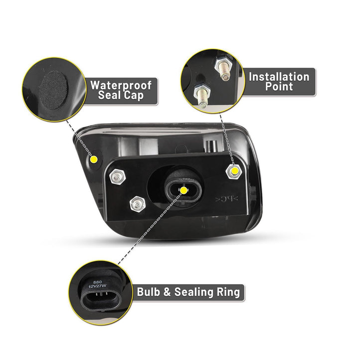 Winjet OE Style Fog Lights for 2002-2009 Chevrolet Trailblazer - Recon Recovery