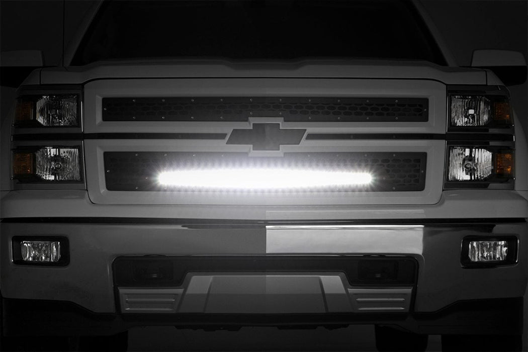 Rough Country Dual 30 inch LED Mesh Grille Kit for 2014-2015 Silverado 1500