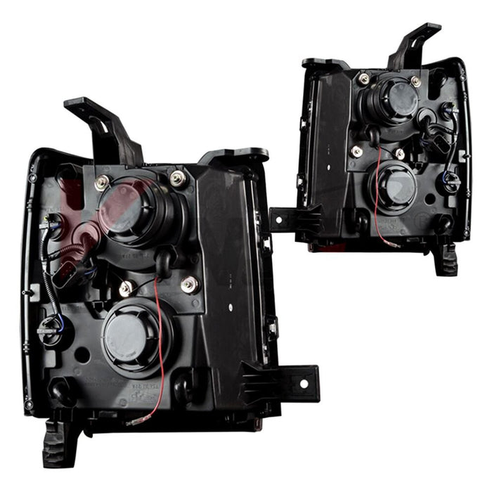 Winjet LED Headlights for 2014-2015 Chevrolet Silverado 1500