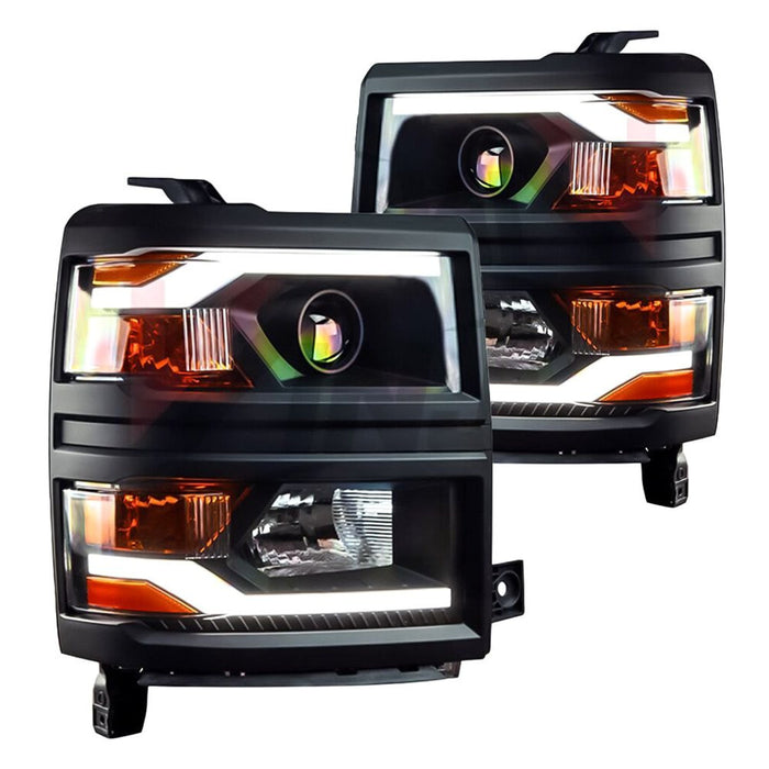 Winjet LED Headlights for 2014-2015 Chevrolet Silverado 1500