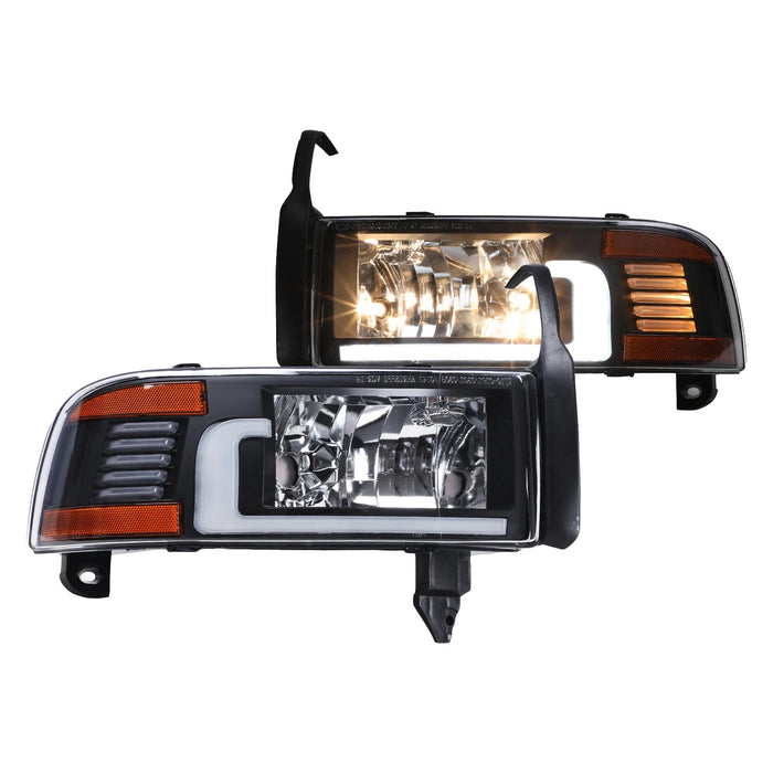 Winjet Headlights for 1994-2001 Dodge Ram 1500