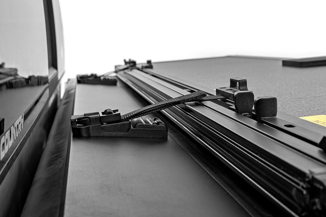 Rough Country Hard Tri Fold Aluminum Tonneau Cover for 2015 - 2026 Colorado Canyon - Recon Recovery