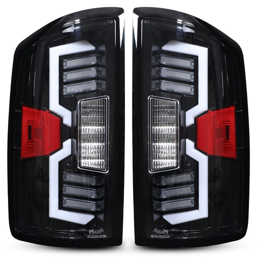 Winjet Sequential LED Tail Lights for 2006-2009 Dodge Ram 2500/3500 - Recon Recovery