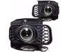 Winjet Halo Projector Fog Lights for 1999-2002 Ford Expedition (XL,XLT Lariat Model W/O STX Edition) - Recon Recovery