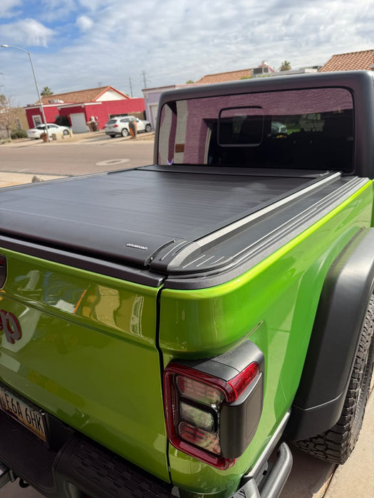 Openroad Aluminum Retractable Tonneau Bed Cover for 2019 - 2026 Jeep Gladiator JT - Recon Recovery