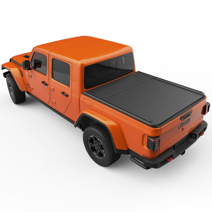 EGR RollTrac Electric Retractable T - Slot Tonneau Cover for 2020 - 2025 Jeep Gladiator JT - Recon Recovery - Recon Recovery