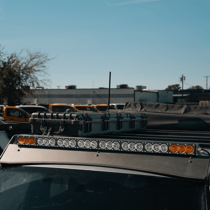 Dual Function Light Bar Sherpa Roof Rack Mounting Bracket Kit - Recon Recovery