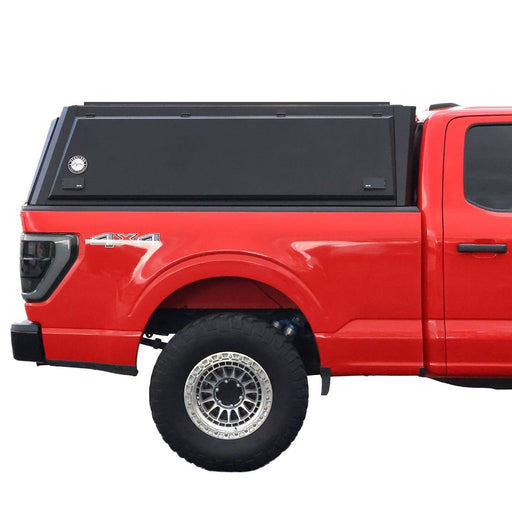 OVS Expedition Stainless Steel Truck Cap with Wing Doors For 2021 - 2026 Ford F - 150 6.5ft Bed - Recon Recovery