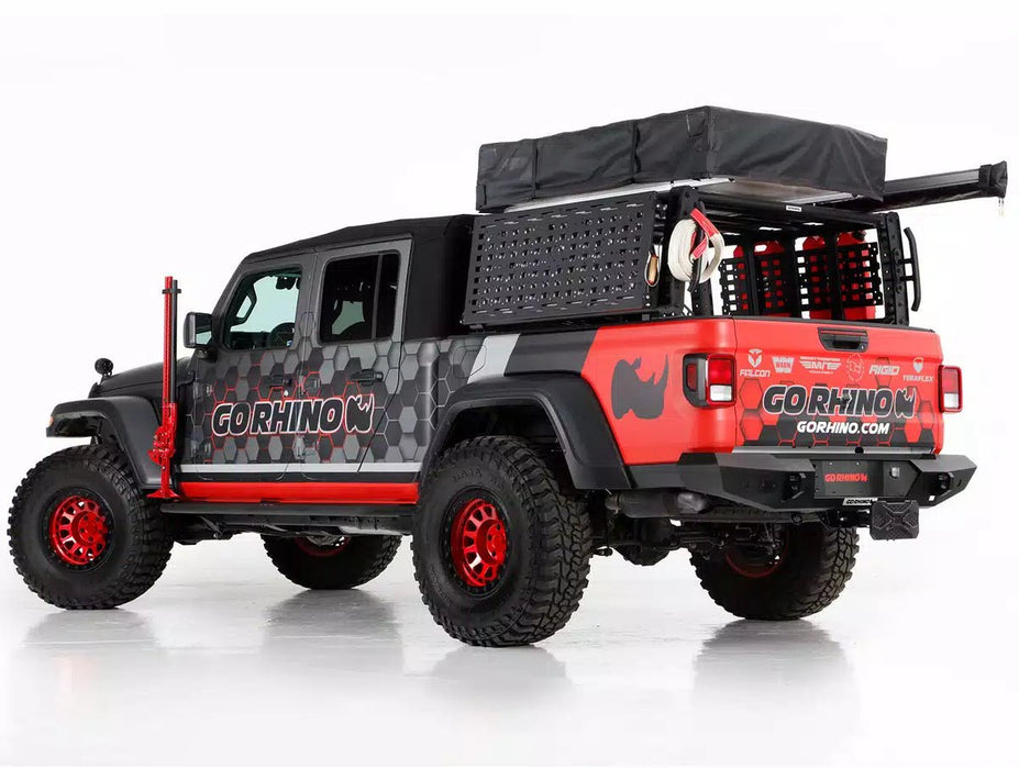 Go Rhino 5951000T XRS Overland Xtreme Rack - Mid - Size Trucks (Tacoma, Colorado, Canyon, Ranger, Frontier) - Recon Recovery