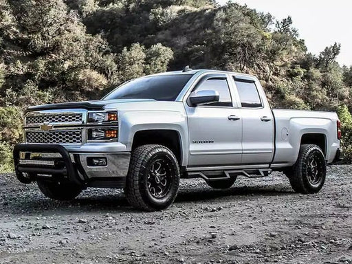 Westin HDX Drop Nerf Step Bars for 2007 - 2019 GMC Silverado Sierra 1500 2500 3500 Crew Cab - Recon Recovery - Recon Recovery