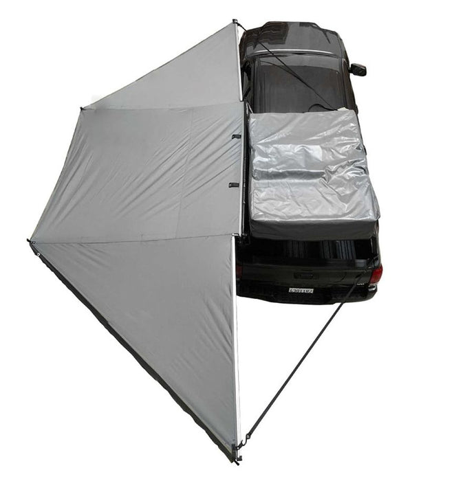 Overland Vehicle Systems Gray Nomadic 180 Awning + Zip in Wall Kit