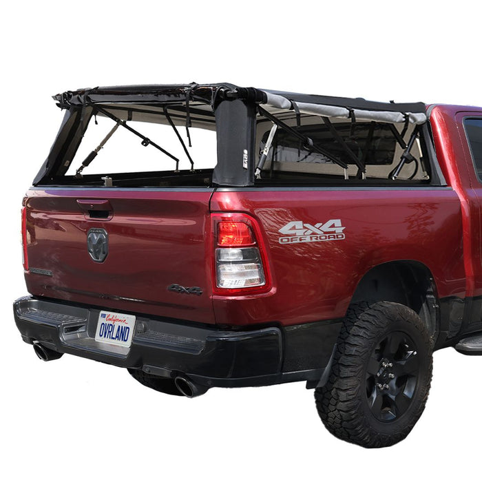 Explorer Soft Shell Bed Topper 2019 - 2026 Ram 1500 5.7' Bed | OVS Black Diamond - Recon Recovery