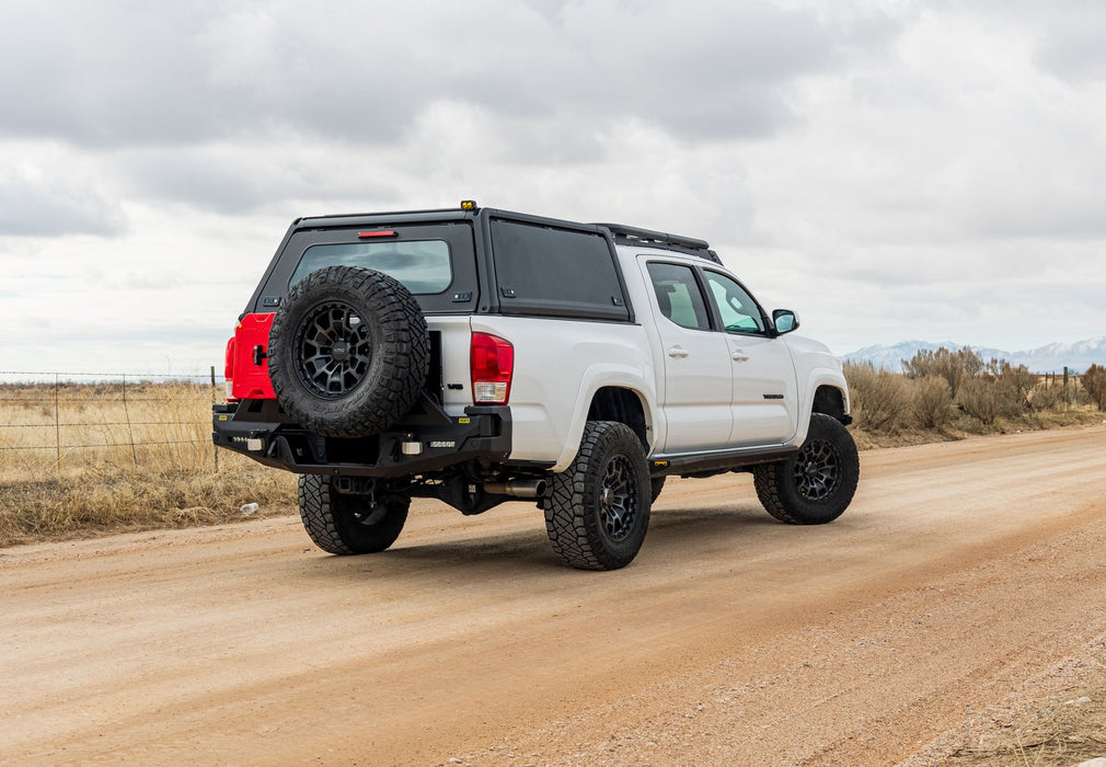 Smittybilt Frame Mounted Rock Sliders | 2016–2023 Toyota Tacoma Crew Cab - Recon Recovery