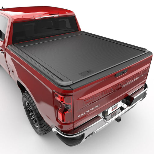 EGR RollTrac Retractable T - Slot Tonneau Cover for 2019 - 2025 Silverado Sierra 1500 (5.9') - Recon Recovery - Recon Recovery