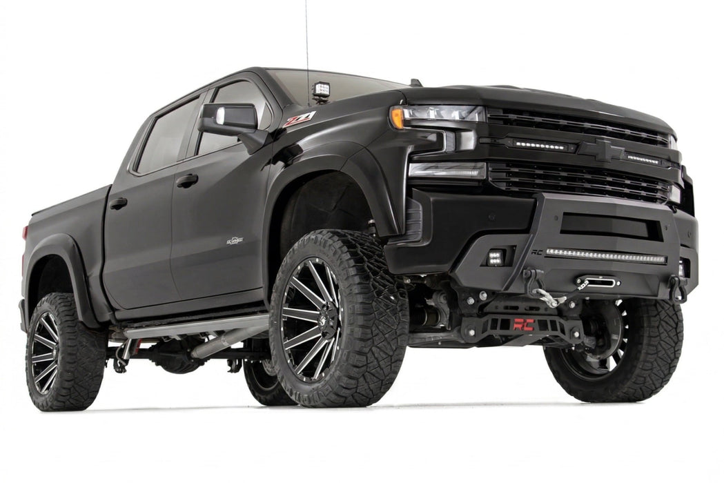 Rough Country SF1 Fender Flares for 2019 - 2026 Chevy Silverado 1500 - Recon Recovery