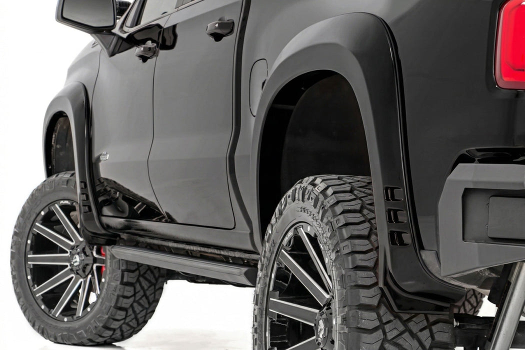Rough Country SF1 Fender Flares for 2019 - 2026 Chevy Silverado 1500 - Recon Recovery