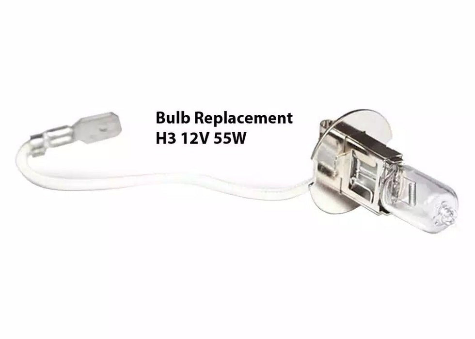 Winjet Halo Projector Fog Lights for 1999-2004 Ford Super Duty F-250, F-350, F-450 - Recon Recovery