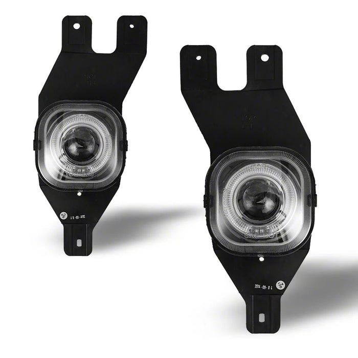 Winjet Halo Projector Fog Lights for 1999-2004 Ford Super Duty F-250, F-350, F-450 - Recon Recovery