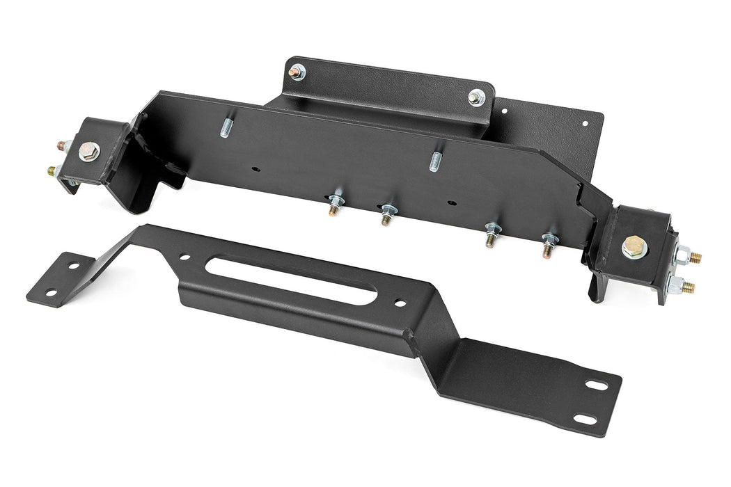 Rough Country Hidden Winch Mount for 2020 - 2022 Ford F - 250 & F - 350 - Recon Recovery