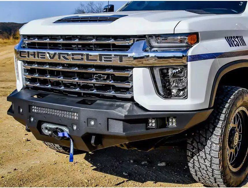 Westin Pro - Series Front Bumper for 2020 - 2023 Chevrolet Silverado 2500/3500 - Recon Recovery - Recon Recovery