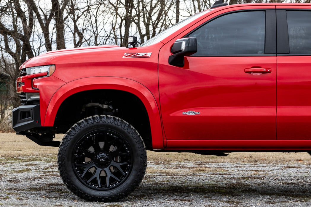 Rough Country Sport Fender Flares for 2019 - 2026 Chevy Silverado 1500 - Recon Recovery