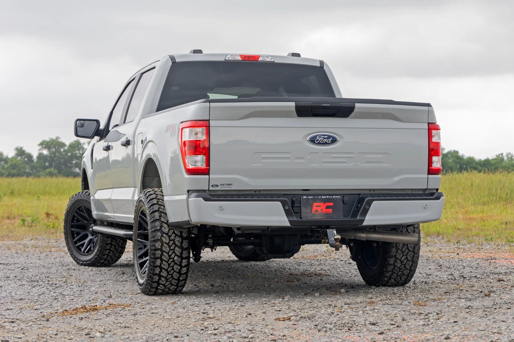 Rough Country Bolt on OV2 Running Boards for 2015-2025 Ford F150 - Recon Recovery