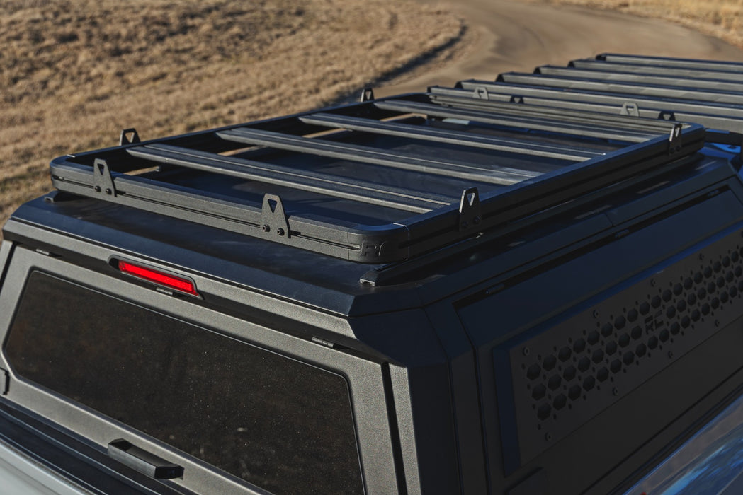 Rough Country Bed Cap Flat Roof Rack for 2016-2023 Toyota Tacoma