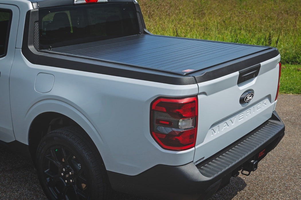 Rough Country Hard Roll Up Tonneau Cover for 2022 - 2026 Ford Maverick - Recon Recovery