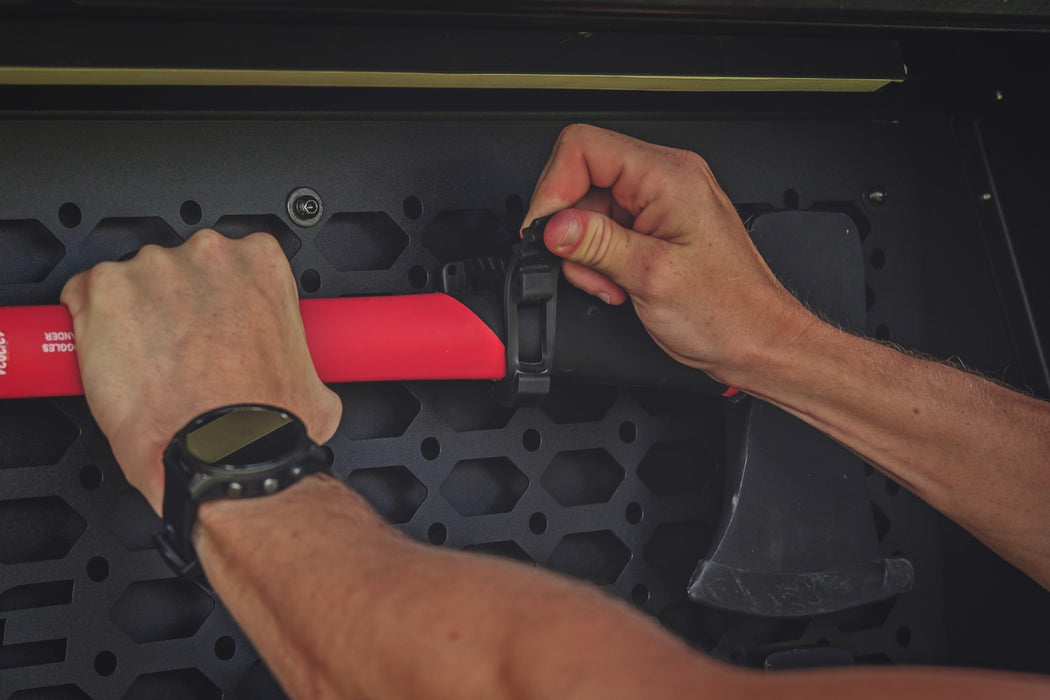Rough Country Bed Cap Molle Panel Side Storage Bin for 2020 - 2026 Jeep Gladiator JT - Recon Recovery