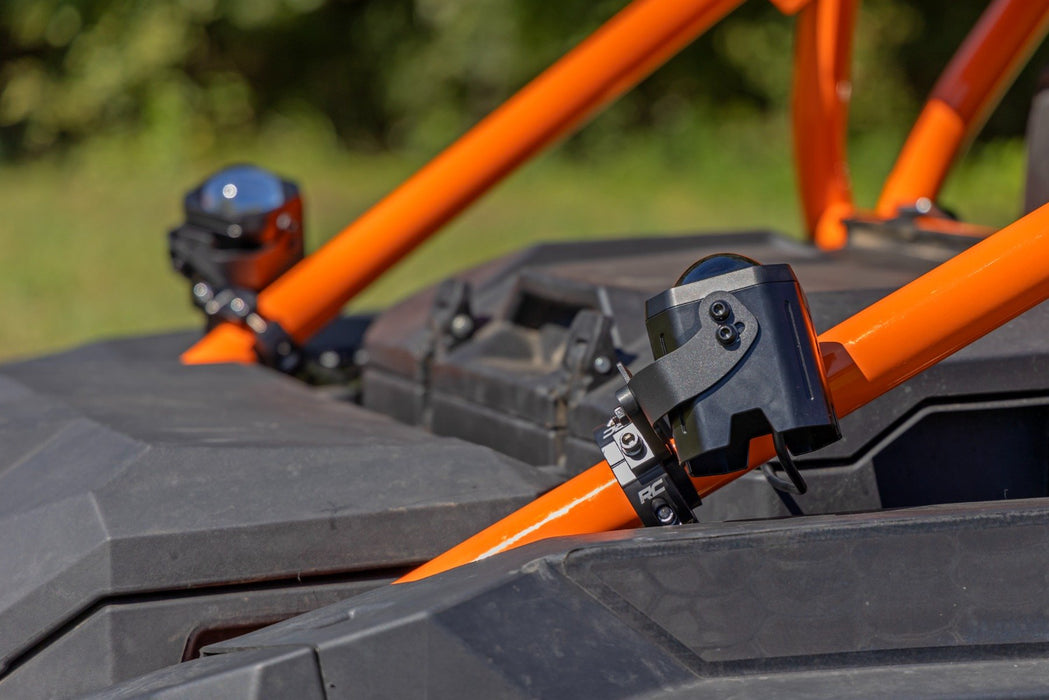 RC V2 Lazer UTV Whip Light Kit – 2400 Lumen Multicolor LED Pair | Complete Off-Road Lighting Package