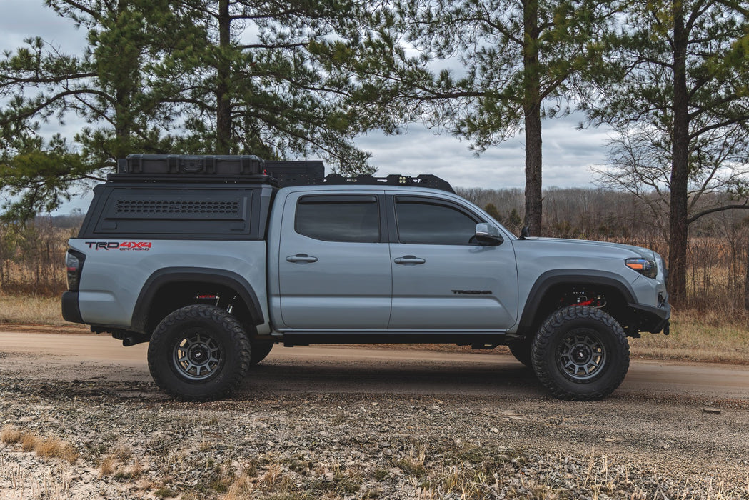 Rough Country Bed Cap Flat Roof Rack for 2016-2023 Toyota Tacoma