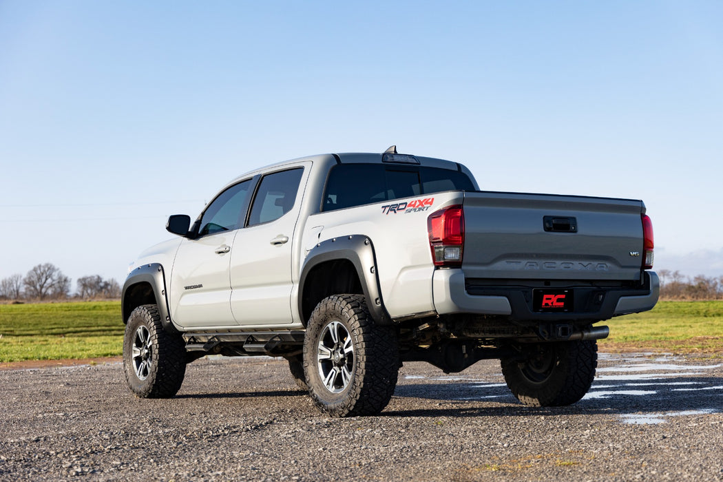 Rough Country Pocket Fender Flares for 2016 - 2023 Toyota Tacoma - Recon Recovery