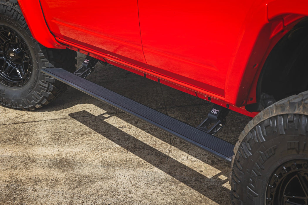 RC Bolt On Power Retractable Running Boards for 2021 - 2026 Ford Bronco 4 Door - Recon Recovery
