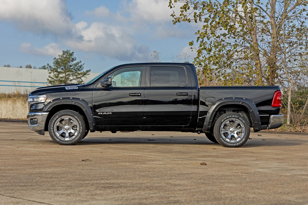 Rough Country Defender Fender Flares for 2025 - 2026 Ram 1500 - Recon Recovery