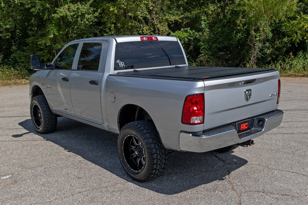 Rough Country Tri Fold Aluminum Tonneau Cover for 09-24 Ram 2500 (6' 4" Bed)