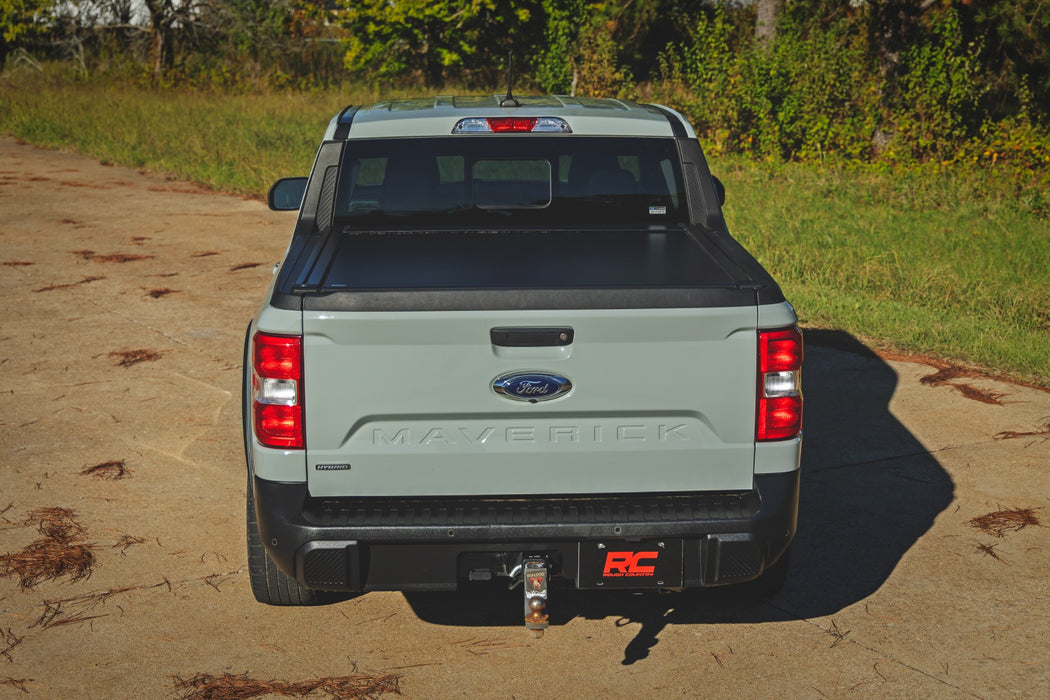 Rough Country Powered Retractable Bed Tonneau Cover for 2022-2026 Ford Maverick