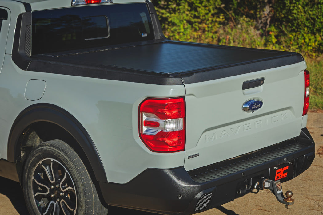 Rough Country Powered Retractable Bed Tonneau Cover for 2022-2026 Ford Maverick