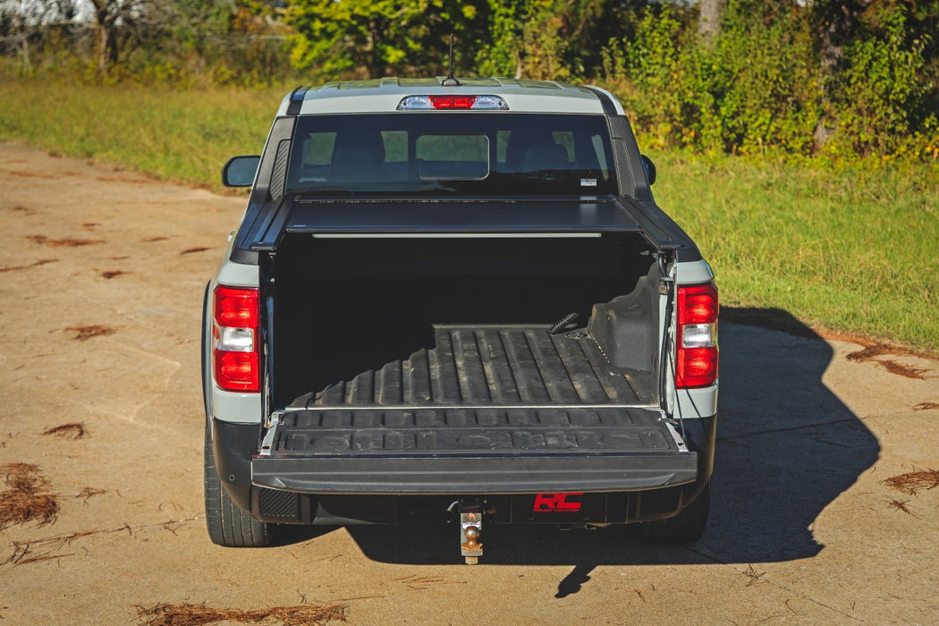 Rough Country Powered Retractable Bed Tonneau Cover for 2022-2026 Ford Maverick