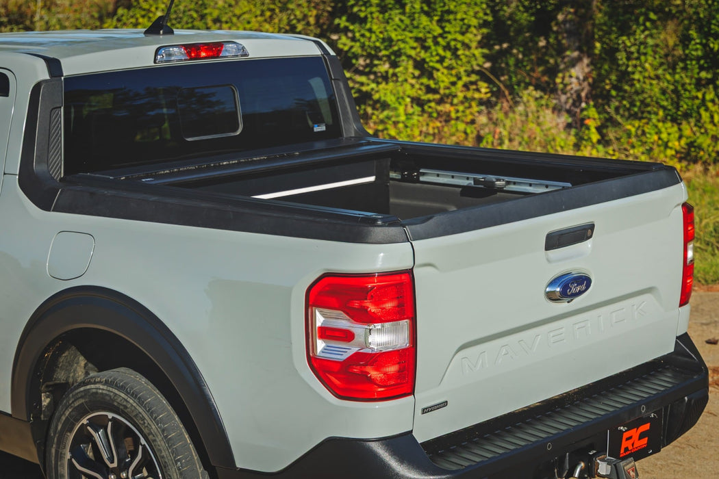 Rough Country Powered Retractable Bed Tonneau Cover for 2022-2026 Ford Maverick