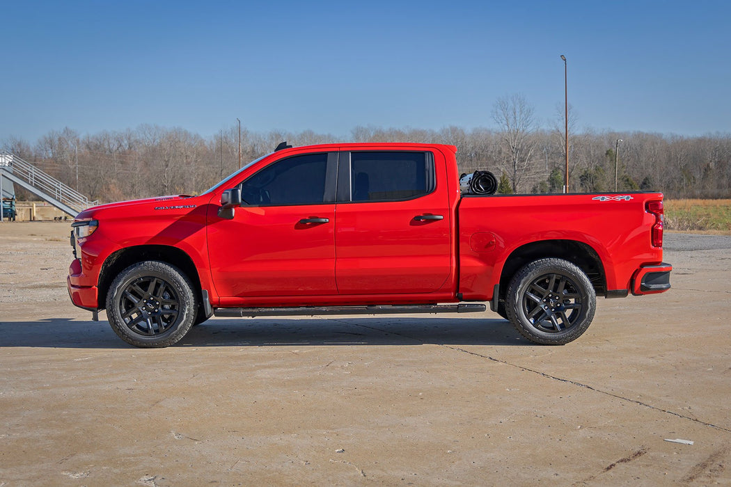 Rough Country Hard Roll up Tonneau Cover for 2019 - 2026 GM Silverado Sierra 1500 - Recon Recovery - Recon Recovery