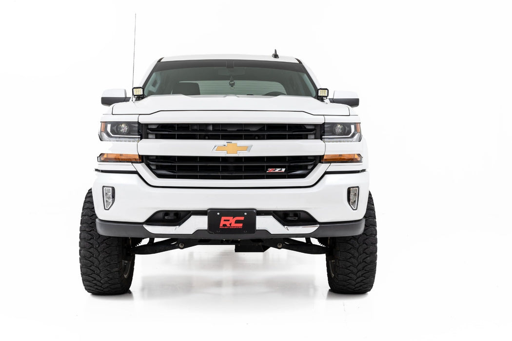 Rough Country LED Ditch Light Kit Chevy/GMC 1500 (14 - 18 & Classic) - Recon Recovery